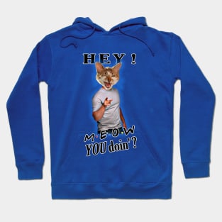 OG COOL CAT - Meow YOU Doin. ? Hoodie